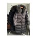 Ultra Warm Down Long Coat Parka with Detachable Faux Fur Liner - 8027